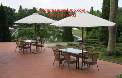 Dù gỗ ngoài trời